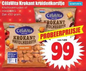 Dirk CelaVita Krokant kruidenkorstje 450 gram aanbieding