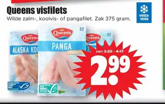 Dirk Queens visfilets 375 gram aanbieding