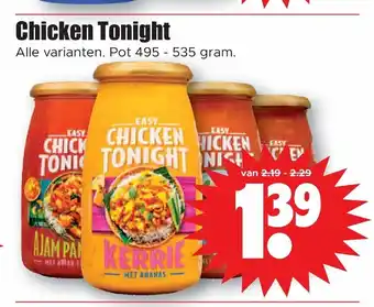 Dirk Chicken Tonight 495-535 gram aanbieding