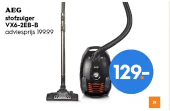 Blokker AEG stofzuiger VX6-2EB-B aanbieding