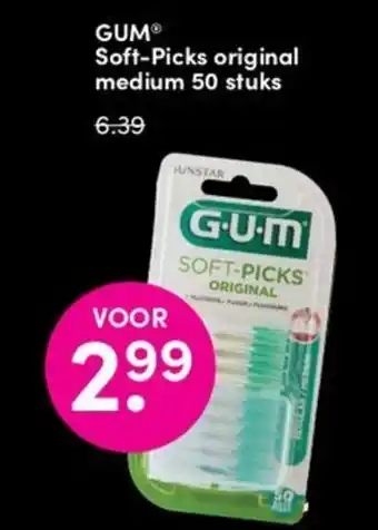 DA GUM soft-picks original medium 50 stuks aanbieding