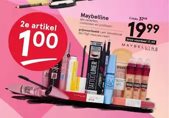 Etos Maybelline 2 stuks aanbieding