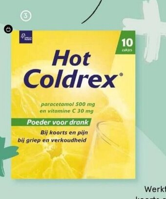 Etos Hot Coldrex Sachets 10 zakjes aanbieding