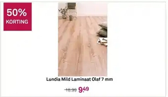 Karwei Lundia Mild Laminaat Olaf 7 mm aanbieding