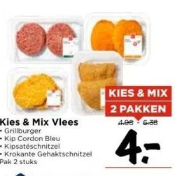 Vomar Voordeelmarkt Kies & mix vlees aanbieding