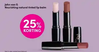 DA John van G Nourishing natural tinted lip balm aanbieding