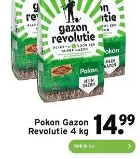 GAMMA Pokon gazon revolutie 4 kg aanbieding