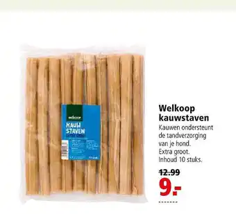 Welkoop Welkoop Kauwstaven aanbieding