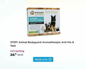 Plein.nl Stop! animal bodyguard aromatherapie anti-vlo & teek aanbieding