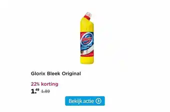 Plein.nl Glorix bleek original aanbieding