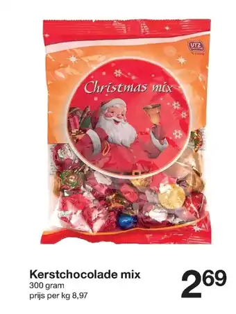 Zeeman Kerstchocolade mix 300 gram aanbieding