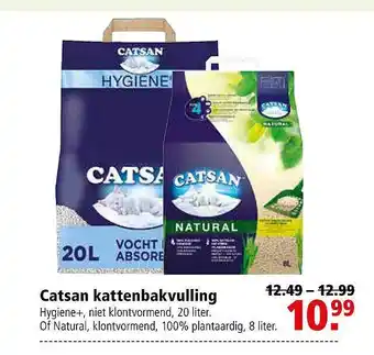 Welkoop Catsan Kattenbakvulling aanbieding