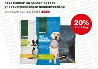 Welkoop Alle Kenner en Kenner Select grootverpakkingen hondenvoeding 15kg aanbieding