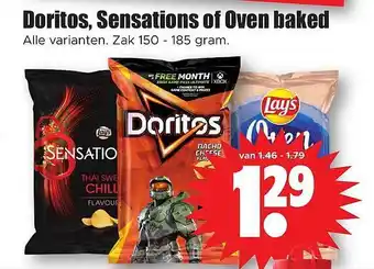 Dirk Doritos, sensations of oven baked aanbieding