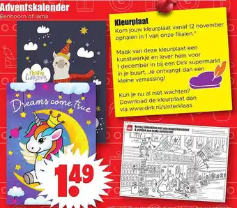 Dirk Adventskalender aanbieding