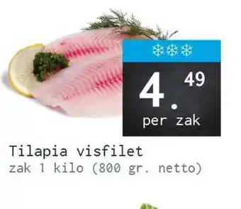 Naanhof Tilapia visfilet aanbieding
