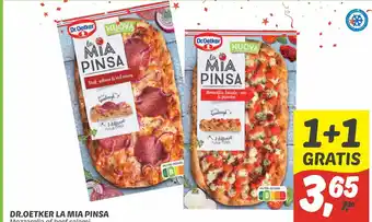 Dekamarkt Dr. Oetker la mia pinsa 1+1 gratis aanbieding