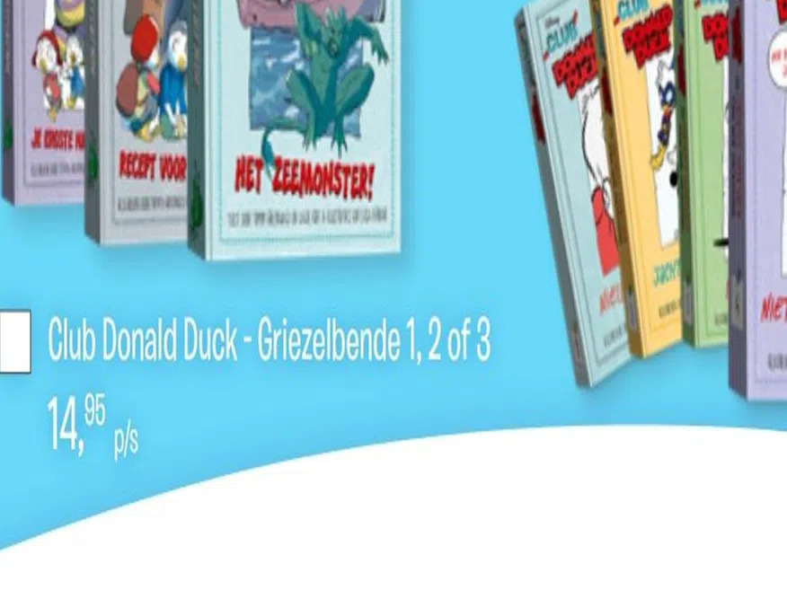 Club donald duck - griezelbende 1, 2 of 3 aanbieding bij Donald Duck