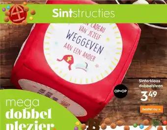 Blokker Sinterklaas dobbelsteen aanbieding