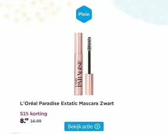 Plein.nl L'oréal paradise extatic mascara zwart aanbieding