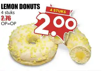 MCD Supermarkt Lemon donuts aanbieding