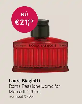 Mooi parfumerie Laura Biagiotti 125 ml aanbieding