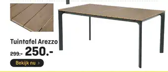 Hubo Tuintafel arezzo aanbieding