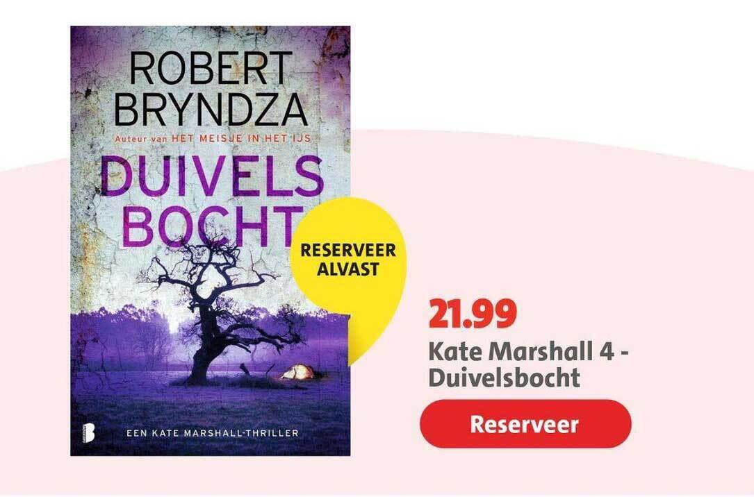 Kate marshall 4 - duivelsbocht - robert bryndza aanbieding bij Bruna