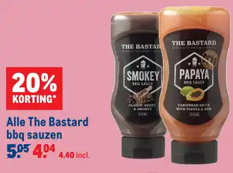 Makro The Bastard BBQ sauzen aanbieding