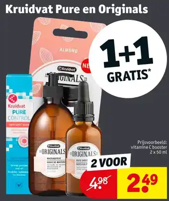 Kruidvat Kruidvat pure en originals aanbieding