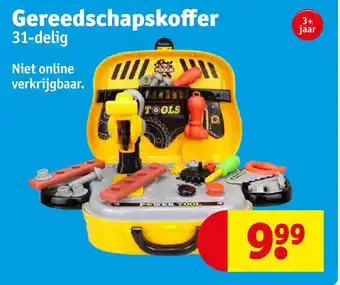 Kruidvat Gereedschapskoffer aanbieding