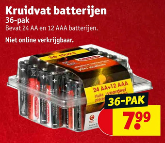 Kruidvat Kruidvat batterijen aanbieding