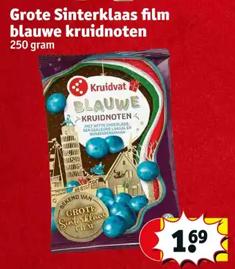 Kruidvat Grote sinterklaas film blauwe kruidnoten aanbieding