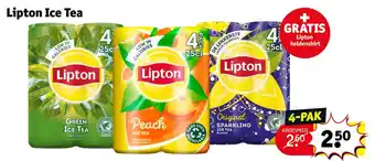 Kruidvat Lipton ice tea aanbieding