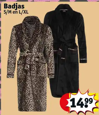 Kruidvat Badjas aanbieding