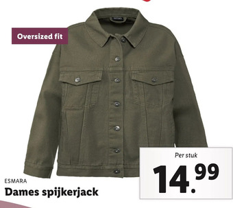 Lidl Esmara dames spijkerjack aanbieding