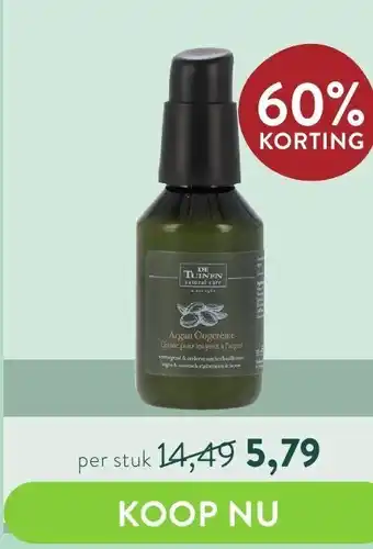 Holland & Barrett De tuinen natural care argan oogereme aanbieding