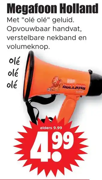 Dirk Megafoon hollan aanbieding