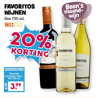 Boon`s Markt Favoritos wijnen aanbieding