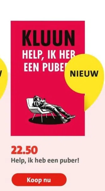 Help Ik Heb Een Puber Aanbieding Bij Bruna 1262