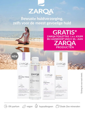 Gezond & Wel Zarqa aanbieding