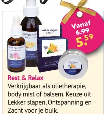 Gezond & Wel Rest & relax aanbieding