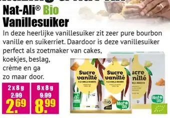 Gezond & Wel Nat-ali® bio vanillesuiker aanbieding