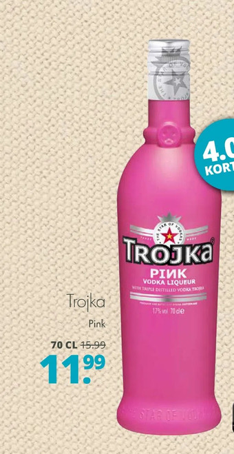 Mitra Trojka pink aanbieding