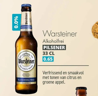 Mitra Warsteiner alkoholfrei aanbieding