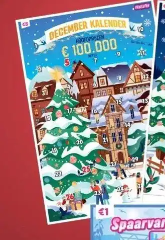 Primera December kalender aanbieding