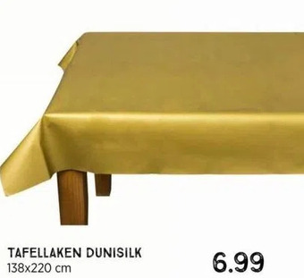 Xenos Tafellaken dunisilk aanbieding