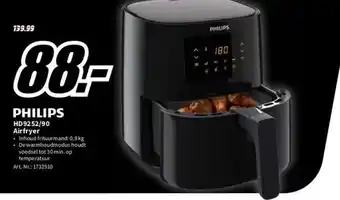 MediaMarkt Philips hd9252/90 airfryer aanbieding