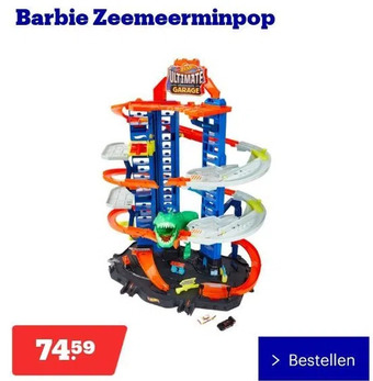 Bol.com Barbie zeemeerminpop aanbieding