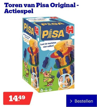 Bol.com Toren van pisa original - actiespel aanbieding